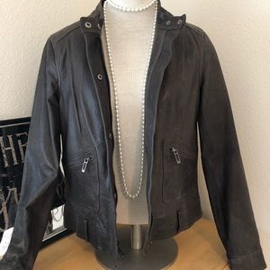 Vince Leather Jacket